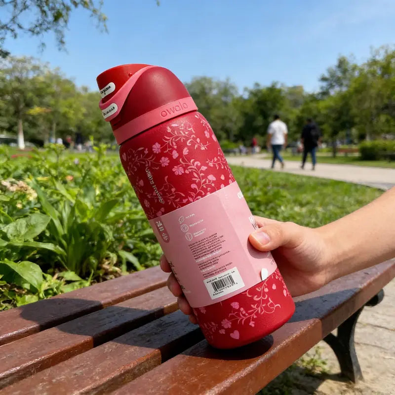 Owala 32oz Magenta Floral Special Edition Insulated